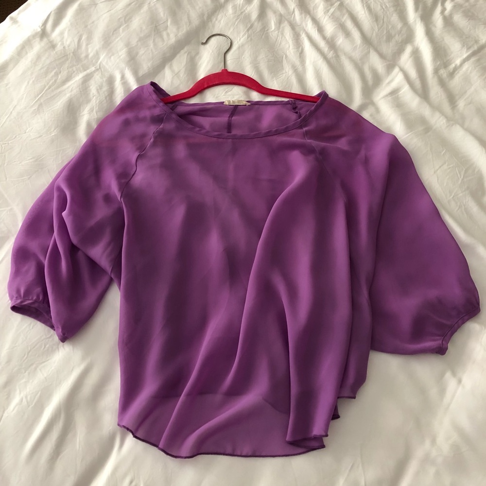 SOLD: Purple Layering Top